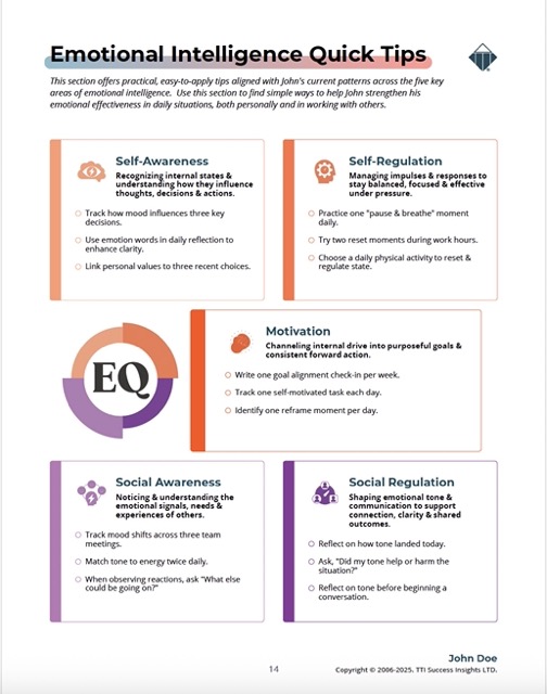 New 2025 TTISI EQ Profile Image Detailing EQ Tools and Tips The DISC Agency