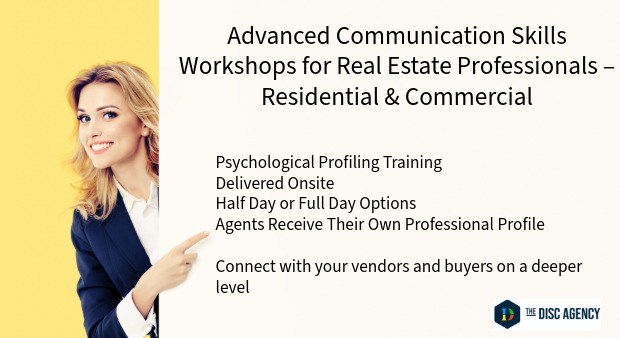 Real Estate Agent Advanced Communication Workshop The DISC Agency