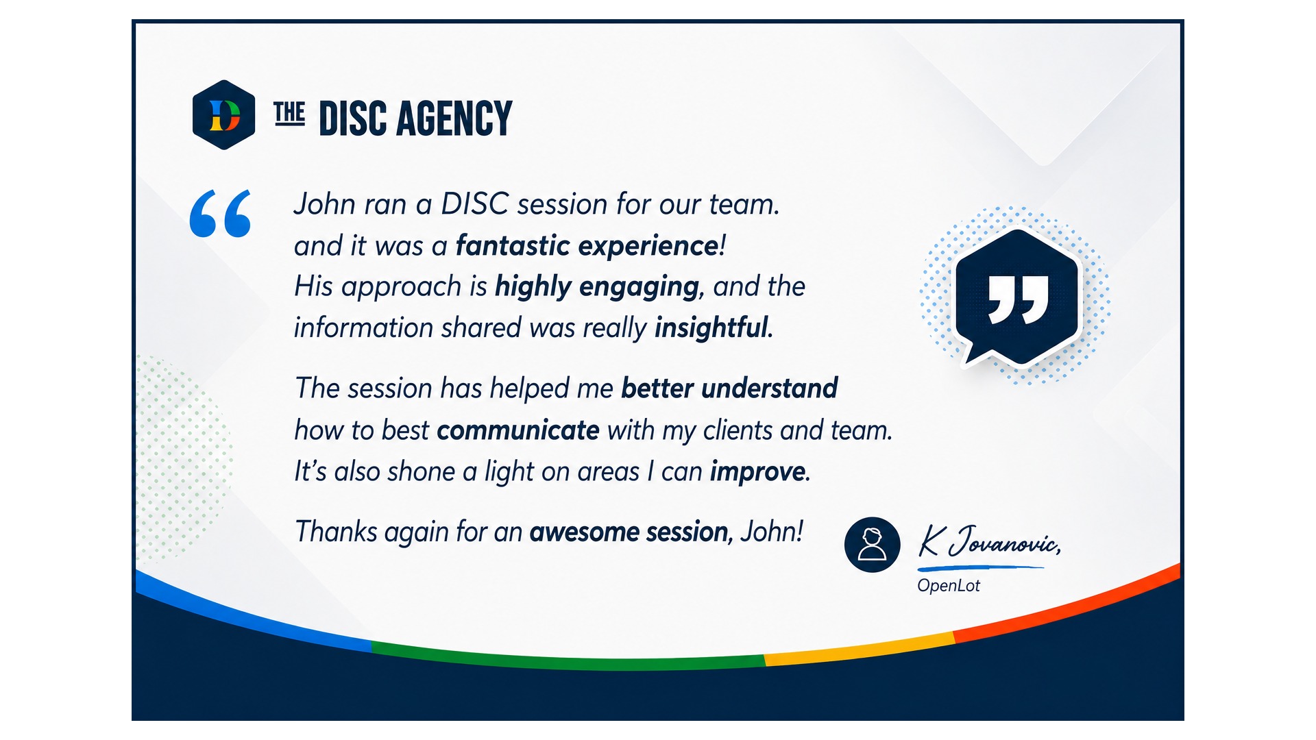 OpenLot Testimonial